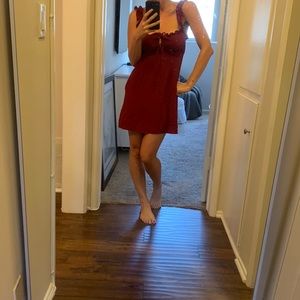 Stone called fox baby doll dress